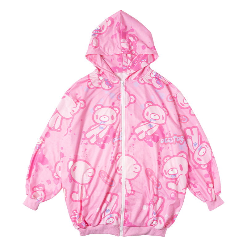 ACDC RAG 파스텔 글루미 집업 후디 · PINK · ONE SIZE